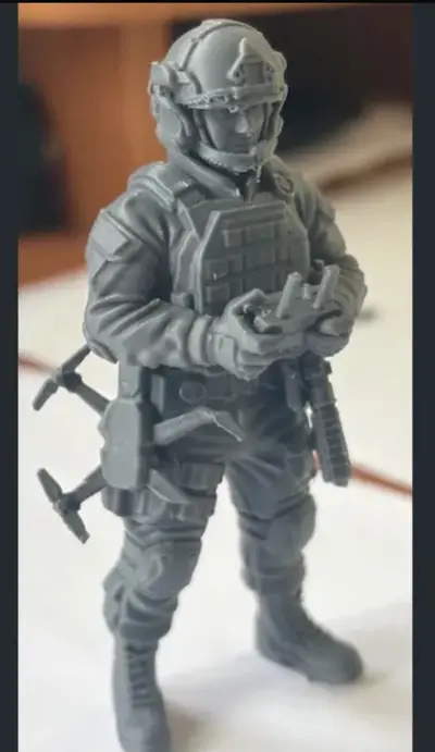 Modern Soldier Drone Operator