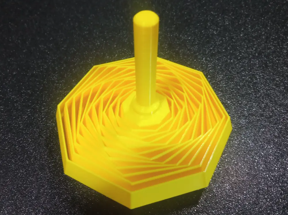 Bring mesmerizing eight-sided symmetry, kinetic sensory feedback, and effortless spinning action to